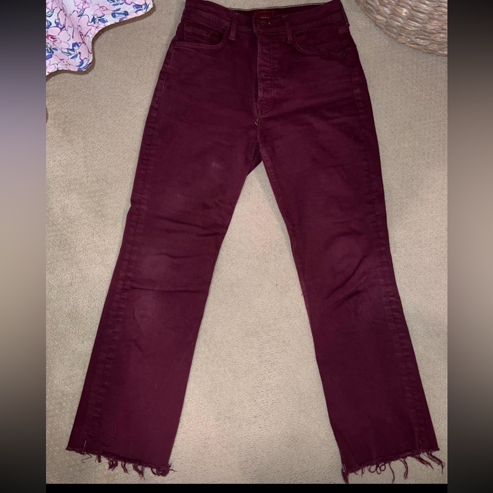 Mother - The Tripper Ankle Fray. Size 30